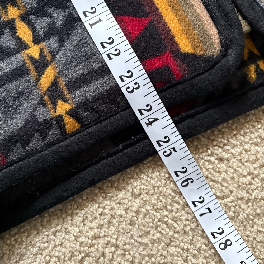 VTG Pendleton High Grade Westernwear Wool Vest Southwestern Aztec M Made in USA - Picture 5 of 5